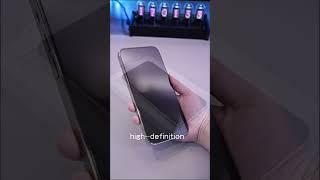 VOKAMO 3D Tempered Glass Screen Protector installation! Screen protector for iPhone 14