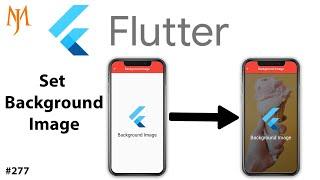 Flutter Tutorial - Set Screen Background Image | Asset Image & Network Image