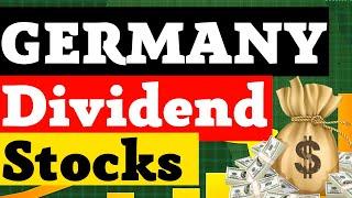 3 BEST Germany DIVIDEND Stocks To Buy And Hold Forever