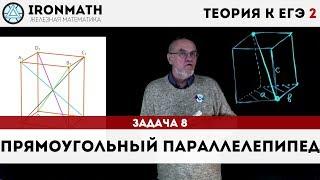 Теория к ЕГЭ 2 | Прямоугольный параллелепипед