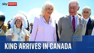 King Charles arrives in Canada for first visit as head of state