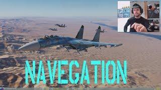 DCS - Su27 NAVEGATION - #2 TUTORIAL - ENGLISH SUBTITLES