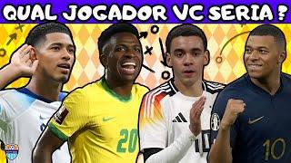 quiz de futebol QUAL JOGADOR VOCÊ SERIA fut tv quiz