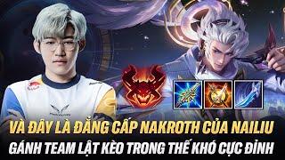 Và Đây Là Đẳng Cấp Của Nailiu Với Con Bài Nakroth Trong Thế Khó Vẫn Gánh Team Lật Kèo Cực Đỉnh