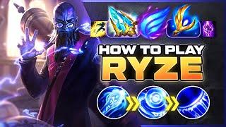 HOW TO PLAY RYZE SEASON 14 | Build & Runes | Season 14 Ryze guide | League of Legends