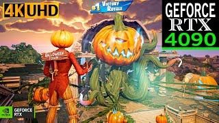 Fortnitemares Update Gameplay | RTX 4090 4K Max Graphics + Ray Tracing ON #fortnite