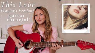 This Love (Taylor’s Version) Guitar Tutorial (INTRO PICKING + STRUMMING) // Taylor Swift 1989