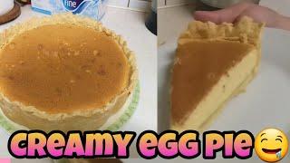 HOW TO COOK CREAMY EGG PIE| PINOY TASTE RECIPE
