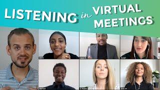 Virtual Meeting Tips - How to Appear While *Listening* During Webinars