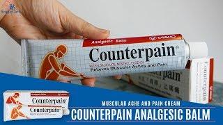 PROVEN AND TESTED Counterpain Analgesic Balm Cream for muscular aches and pain