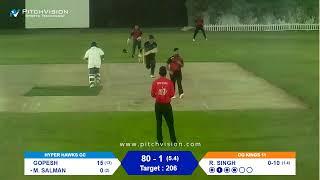 CRIC MANIACS SUPER KNOCKOUT CG KINGS 11 Vs HYPER HAWKS CRICKET CLUB