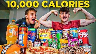 10,000 Calorie Challenge VS My Little Brother