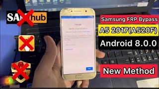 Samsung A5 2017 UG UF UH Frp Unlock,Frp Bypass (SM-A520F) Android 8.0.0 All Binary,New Method 2023