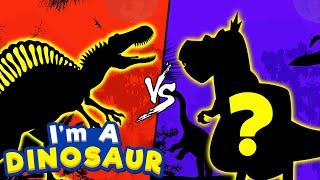 Dinosaur - Spinosaurus OR Tyrannosaur Rex? | Dinosaurs for kids | I’m A Dinosaur