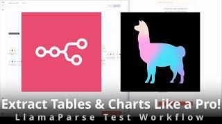 Extract Tables & Charts Like a Pro! - LlamaParse Test Workflow