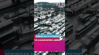 Reportan asaltos en los paraderos de la alcaldía Gustavo A. Madero | Shorts | Yuri