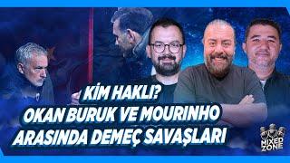 Galatasaray - Fenerbahçe Derbisinin Yankıları | Okan Buruk mu, Jose Mourinho mu Haklı? | Mixed Zone