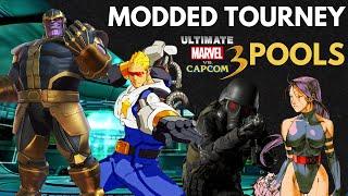 UMVC3 Mod Tourney - Palette Swap #5 POOLS (Thanos, Captain Commando, Hunk, Psylocke, Ken, Venom)