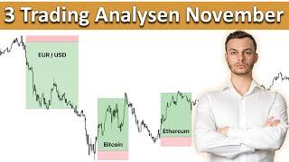 Meine 3 einfachsten Trading Möglichkeiten im November! (jeder Trade erklärt)