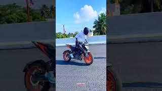 KTM Duke 200 skating stunts #viralreels #shots #ktmduke #rider #song #ridelife #ytshortsvideo