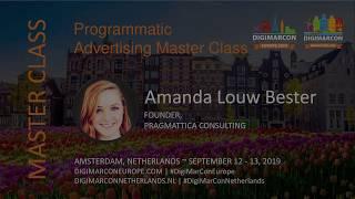 Programmatic Advertising Master Class - Amanda Louw-Bester, Pragmattica Consulting