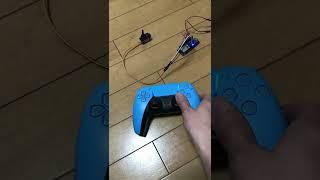 PS5 Controller Pad (DualSense) connected to ESP32 (PS5パッドをESP32に接続しました)