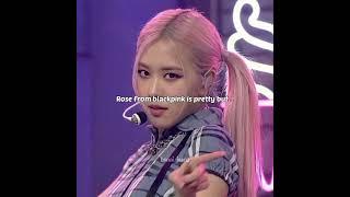 Rose is pretty but..... She hits different!  #blackpink #blackpinkedits #rosé #shorts #fyp