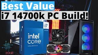 THE BEST VALUE INTEL CORE I7 14700K PC BUILD TODAY!