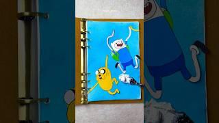 Scrapbooking 다꾸 | Adventure Time with Finn and Jake 어드벤처 타임 | Journaling