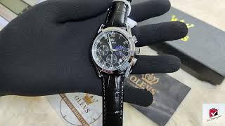 OLEVS 2871 Black Belt Watch || Easy Shopping Zone || Watch Unboxing in Bangladesh ||