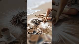 Jesus vs love artist #love #artist #jesus #whatsapp #status #trending #shorts