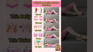 weight loss exercises at home#yoga #weightloss #fitnessroutine #short