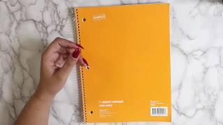 Turning a Notebook Into a DIY Planner | Cheap Planning