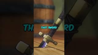 Why Zoro Will Never Drop This Sword?