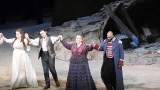 Curtain Call in Il Trovatore with Michael Fabiano, Jamie Barton, Daniele Callegari 11.7.24