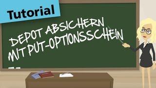 So funktioniert die Depot-Absicherung mit Put-Optionsschein – Tutorial // Mission Money