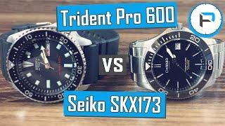 Christopher Ward Trident Pro 600 vs Seiko SKX173 - Top Diver Under $1000