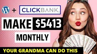 How To Start A Blog and Make Money ️ Earn $5413 Monthly with Wordpress + Affiliate Marketing