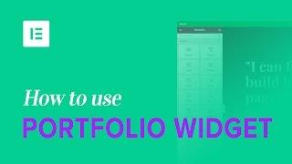 How to Make a Portfolio Website in WordPress with Elementor