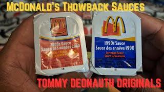 McDonald's Szechuan and Jalapeno Cheddar Throwback Sauces | Tommy Deonauth Originals [DEBUT VIDEO]