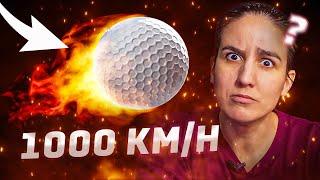 Can you hit a ball at supersonic speed? Ft @smartereveryday