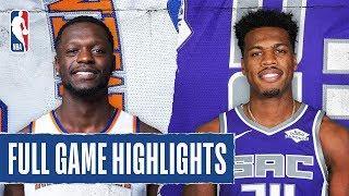 KNICKS at KINGS | FULL GAME HIGHLIGHTS | December 13, 2019