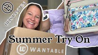 Wantable Summer Try On Review PLUS Bags from Bostanten 