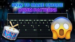 How to make unique drum patterns in FL Studio 20 | @1prod.mars