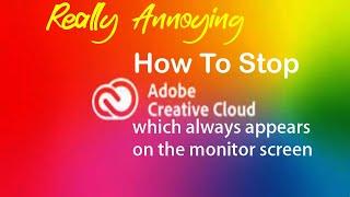 cara menghilangkan pop up adobe creative cloud