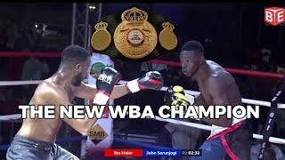 WHO IS JOHN SSERUNJOGI "THE NEW WBA SUPER MIDDLE WEIGHT CHAMPION