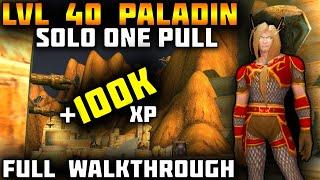 Paladin TBC AOE Leveling Guide 40-52 | Solo One Pull ZF Graveyard