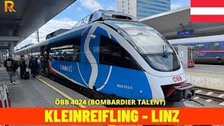 Cab Ride Kleinreifling - Linz (ÖBB-Rudolfsbahn, Austria, May 2025) train driver's view 4K