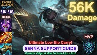 Wild Rift Senna Support Guide - Ultimate Low Elo Carry - Build, Runes, Gameplay