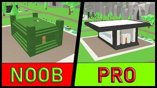 Noob VS Pro in Roblox Build to Survive!